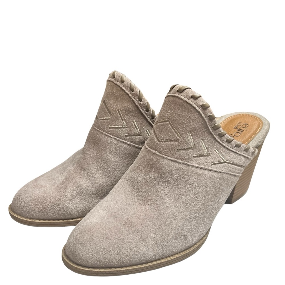EuroSoft‎ Womens Sandy Mule women’s size 8.5 
In Mist Grey Suede Style: 3034028
